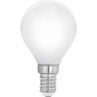 EGLO LED bulb E14 P45 4 W, warm white, opal