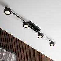 Nordlux Ceiling light Clyde, 4-bulb, dimmable