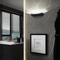 FISCHER & HONSEL LED wall light Bowl TW CCT width 30 cm, black