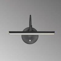 FISCHER & HONSEL Nami LED wall lamp with switch, CCT, sand black