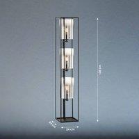 FISCHER & HONSEL Samu floor lamp, three-bulb