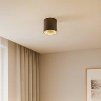 Nowodvorski Lighting Downlight Point Tone, black, silver interior