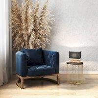 FISCHER & HONSEL Hauke table lamp with a linen lampshade 18 x 13 cm