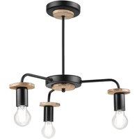 Envostar Yorik hanging light with tree discs, 3-bulb