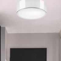 Lamkur Kimban ceiling light in metal, 26 cm, chrome