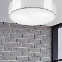 Lamkur Kimban ceiling light in metal, 36 cm, chrome