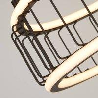 Searchlight LED pendant light Cage 38cm