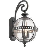 KICHLER Halleron outdoor wall light, 30.5cm, londonderry