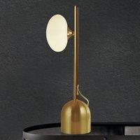 Searchlight Pebble table lamp, brass