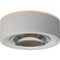 Arcchio Rotari LED ceiling lamp, lens, 2-bulb, rigid