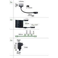 Paulmann Plug & Shine LED recessed light 2W set of 3