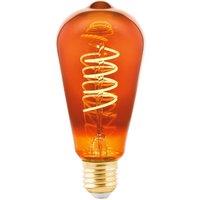EGLO LED bulb ST64 E27 4 W 2,000 K filament copper