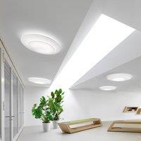 Modo Luce Ring Tonda ceiling lamp TRIAC white 65cm