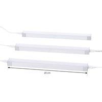 Prios Esbena LED under-cabinet light CCT 20 cm set of 3