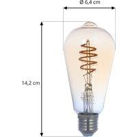 LUUMR Smart LED bulb E27 ST64 Amber 4.9W Tuya WiFi