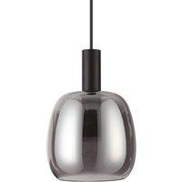 Ideallux Ideal Lux Coco pendant light, black-smoke 15 cm