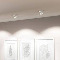 Top Light Puk! 80 Move LED spot matt lens matt white/chrome