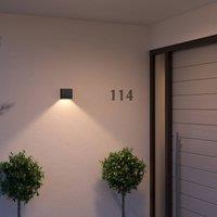 Philips Hue LED outdoor wall lamp Resonate, black, RGBW, IP44