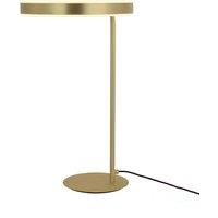 Lucande LED table lamp Yekta, brass-coloured, 59 cm, dimmable