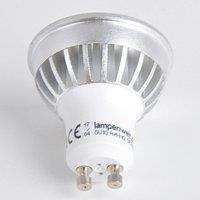 Lindby LED bulb GU10 5 W clear 3,000 K 55 set of 3