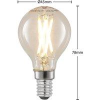 Arcchio Filament LED bulb E14 4W 2700K teardrop dim 3-pack