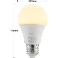 Arcchio LED bulb E27 A60 9.5 W 3,000 K opal 3-pack