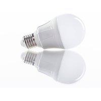 Lindby LED bulbs, E27, 11 W, opal, 3,000 K, set of 10