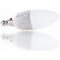 Lindby LED bulbs, candle, E14, 4.9 W, frosted, 3,000 K, set of 3