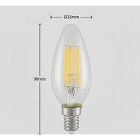 Arcchio Filament LED bulb E14 4W 827 3-level dimmer 3-pack