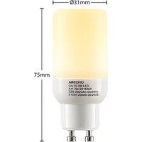 Arcchio tube LED bulb GU10 3 W 3,000 K 3-pack