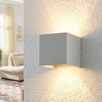 Arcchio Zuzana wall lamp, set of 2, white, G9, 10 cm wide
