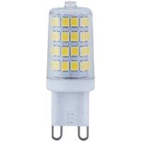 Lindby bi-pin LED bulb, G9 3W, clear, 4,000 K, 350 lm