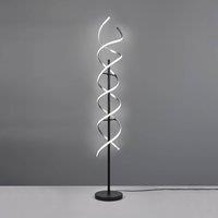 Trio Lighting Sequence LED floor lamp, dimmable, CCT, aluminium