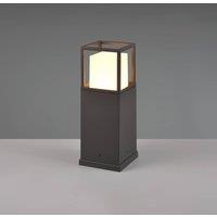 Trio Lighting Witham LED pedestal light, 40 cm high, anthracite, CCT, IP54