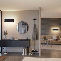 Paulmann Stine LED wall lamp, ZigBee, CCT, black