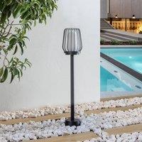 Lucande Chandan path light, 80 cm, black, aluminium