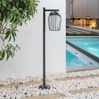 Lucande Chandan path light, 100 cm, black, aluminium