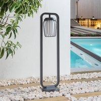 Lucande Chandan path light, 90 cm, anthracite, aluminium