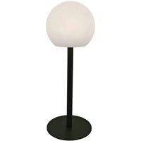 Lindby LED table lamp Eleia, green, metal, rechargeable battery