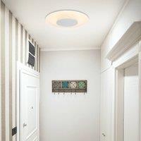 Steinhauer LED ceiling light Lido, white, 36cm