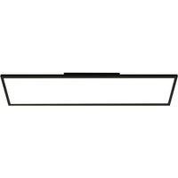 Lindby LED panel Lamin, black, 80 cm, CCT, dimmable, remote control