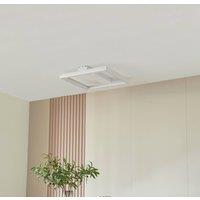 Lucande Smart LED ceiling light Tjado, 50 cm, white, RGBW
