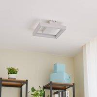 Lucande Smart LED ceiling light Tjado, 30 cm, white, RGBW