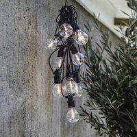 PR Home Glow LED outdoor string lights, black