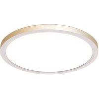 Lindby Smart LED ceiling light Denora, white, RGB, CCT, Tuya