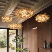 Slamp Clizia Mama Non Mama pendant light, 78 cm, gold/clear