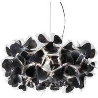 Slamp pendant light Clizia Mama Non Mama, 53cm, black/clear
