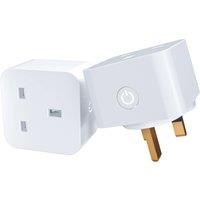 Prios Smart Plug Lykka, UK, Bluetooth, WiFi, Tuya, white