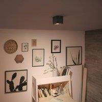 Philips myLiving Box LED spot one-bulb black