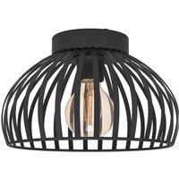 EGLO Mogano 3 ceiling light cage lampshade 28 cm